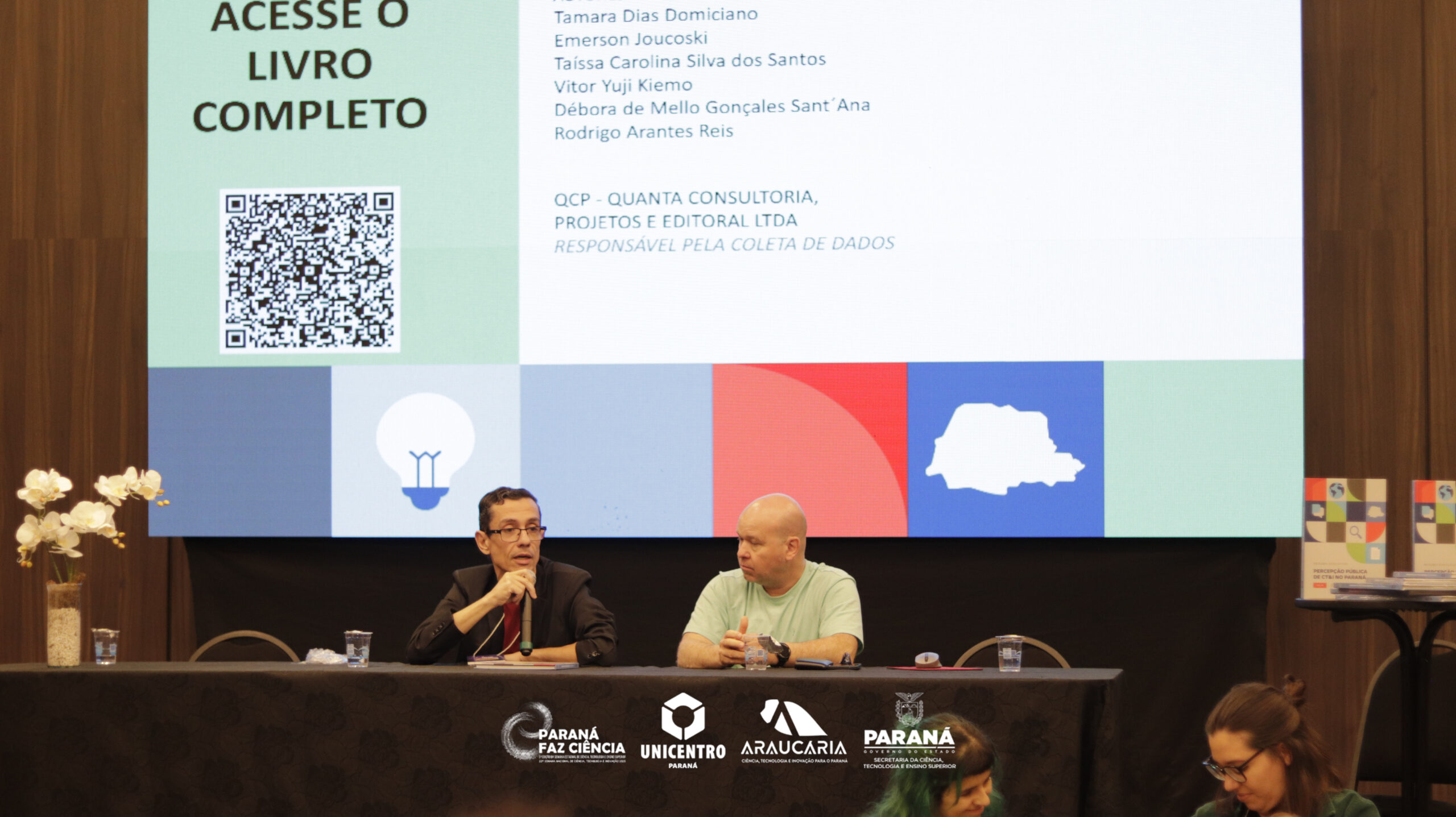 Pesquisa inédita sobre percepção pública de ciência no Paraná é lançada no Paraná Faz Ciência 2025