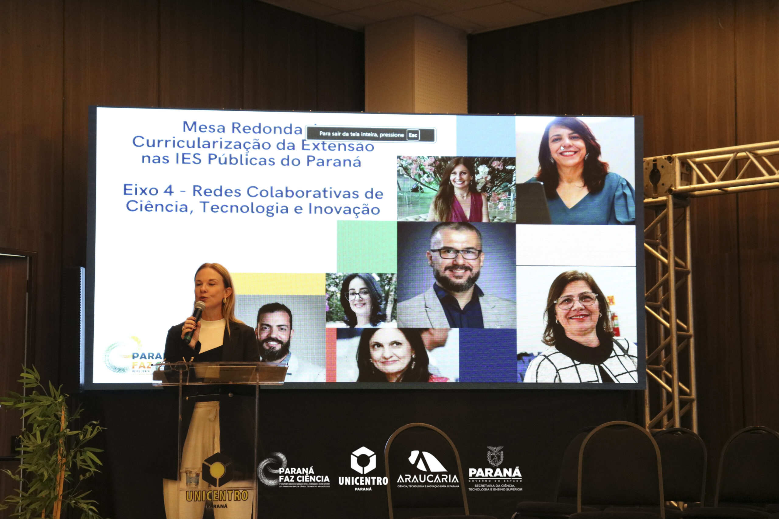 Curricularização da Extensão nas Universidades Públicas do Paraná é tema de roda de conversa