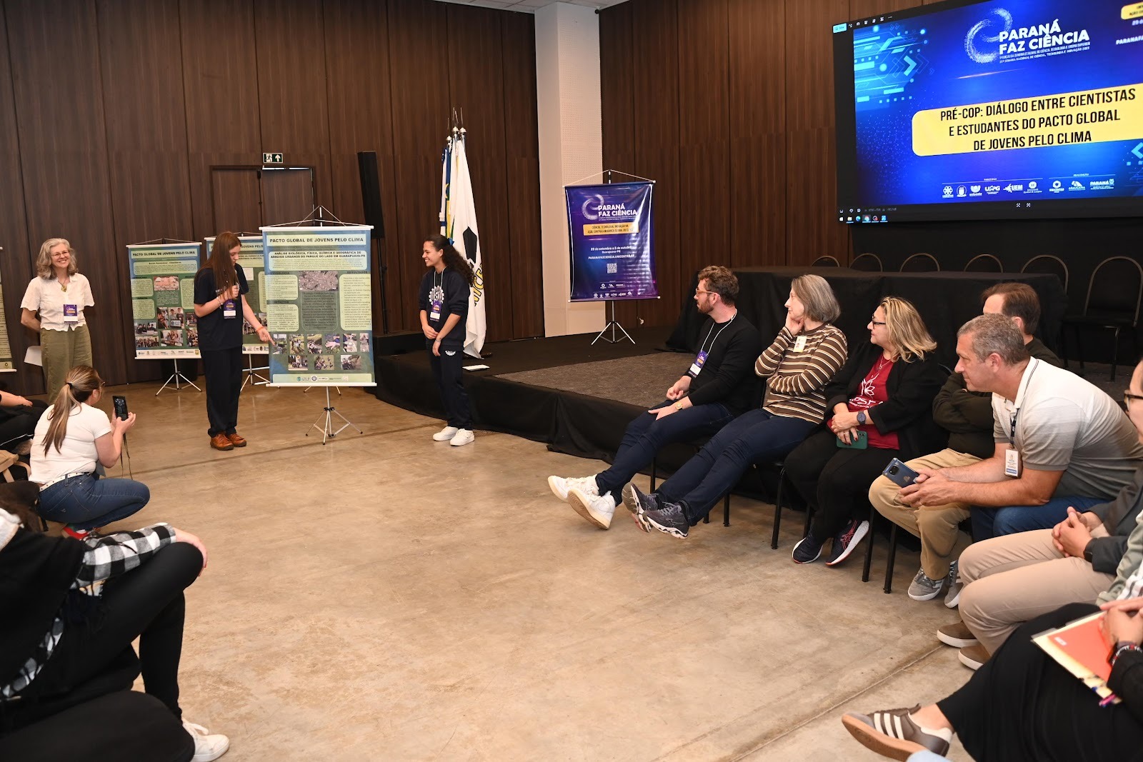 Paraná Faz Ciência é palco do Pré-COP GYCP no penúltimo dia do evento